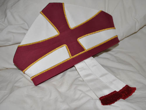 Knights Templar Priest Mitre (image for) Knights Templar Priest Mitre